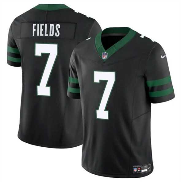 Men & Women & Youth New York Jets #7 Justin Fields Black 2025 F.U.S.E. Vapor Untouchable Limited Stitched Jersey->new york giants->NFL Jersey